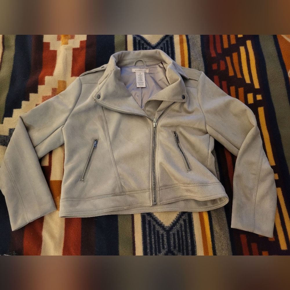 Philosophy Faux Leather Jacket